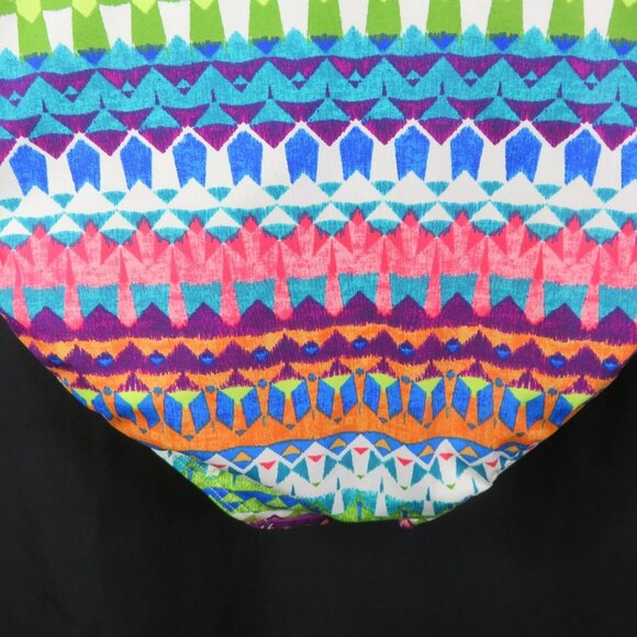 2 Bamboo One Piece Swimsuit Ladies 10 Bright Adjustible Straps Soft Cup Plunge - Picture 6 of 12